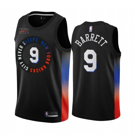 Herren NBA New York Knicks Trikot RJ Barrett 9 2020-21 City Edition Swingman